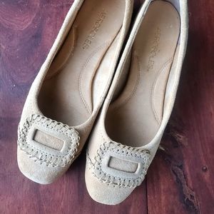 Aerosoles Big Sur Buckle Suede Flats